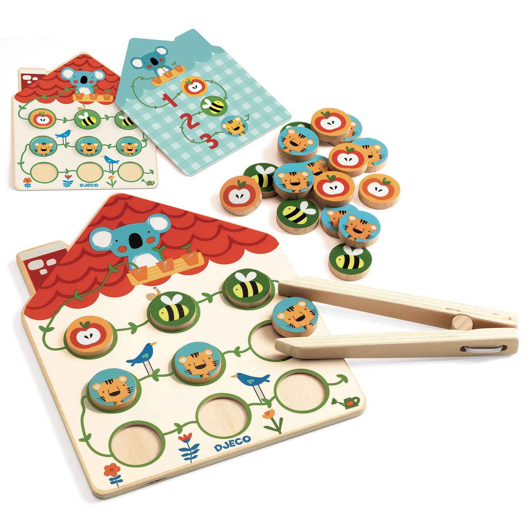 Djeco Pinstou math game +3jr