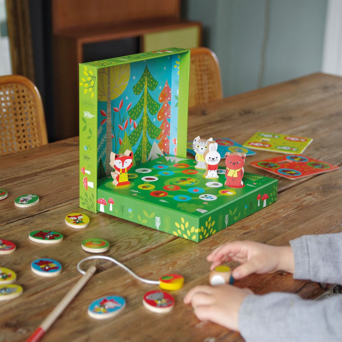 Djeco Ludo Wood gezelschapsspellen +2jr
