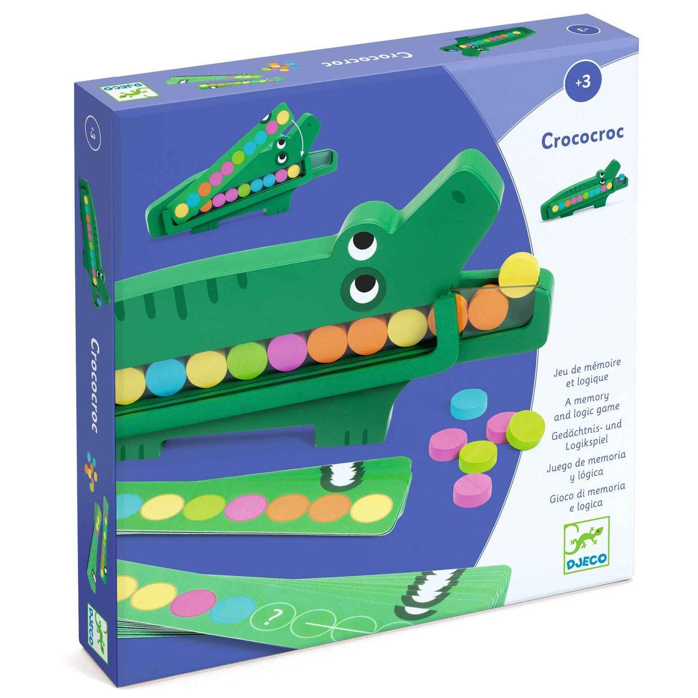 Djeco geheugenspel Crococroc +3jr