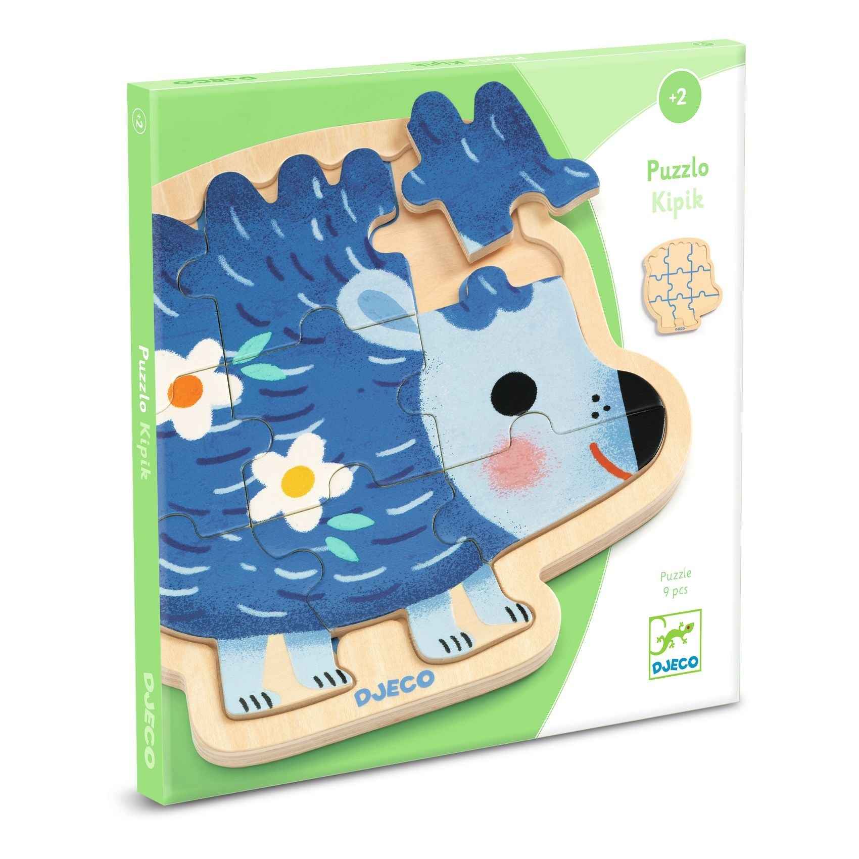 Djeco hedgehog puzzle Kipic 9 pieces