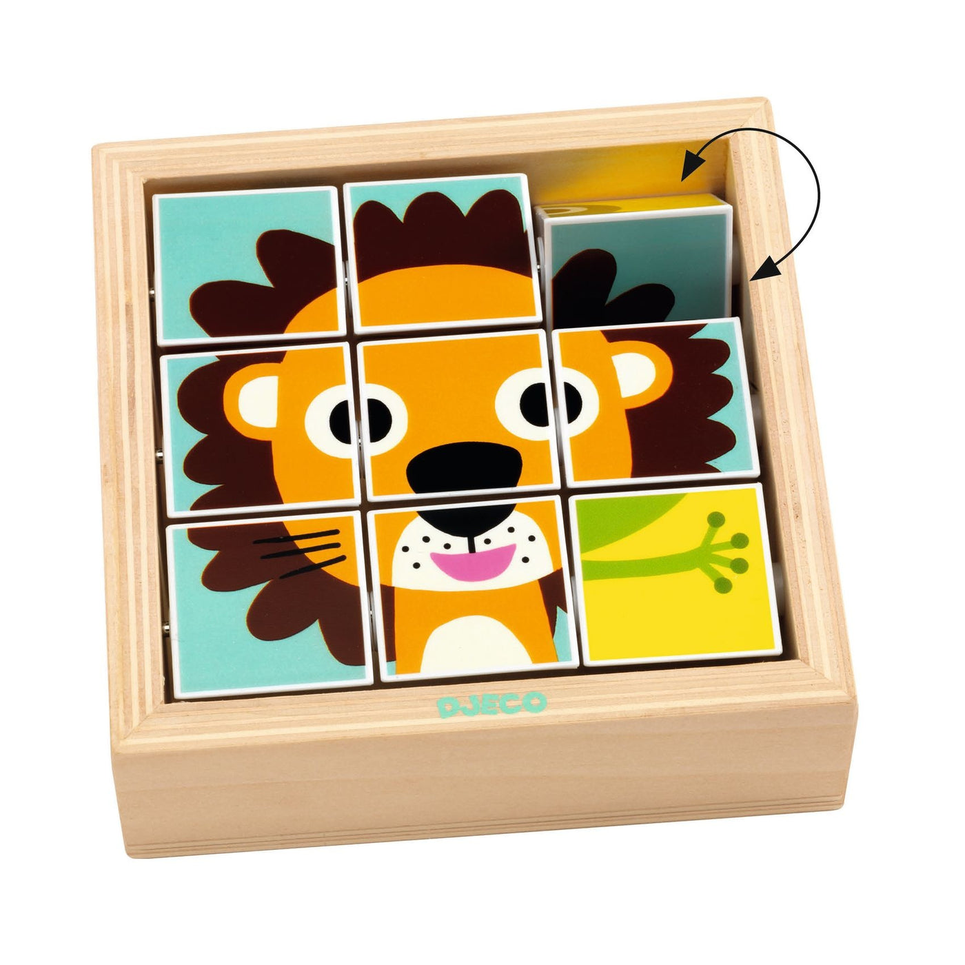 Blokpuzzel - Tournanimo - Djeco +2jr