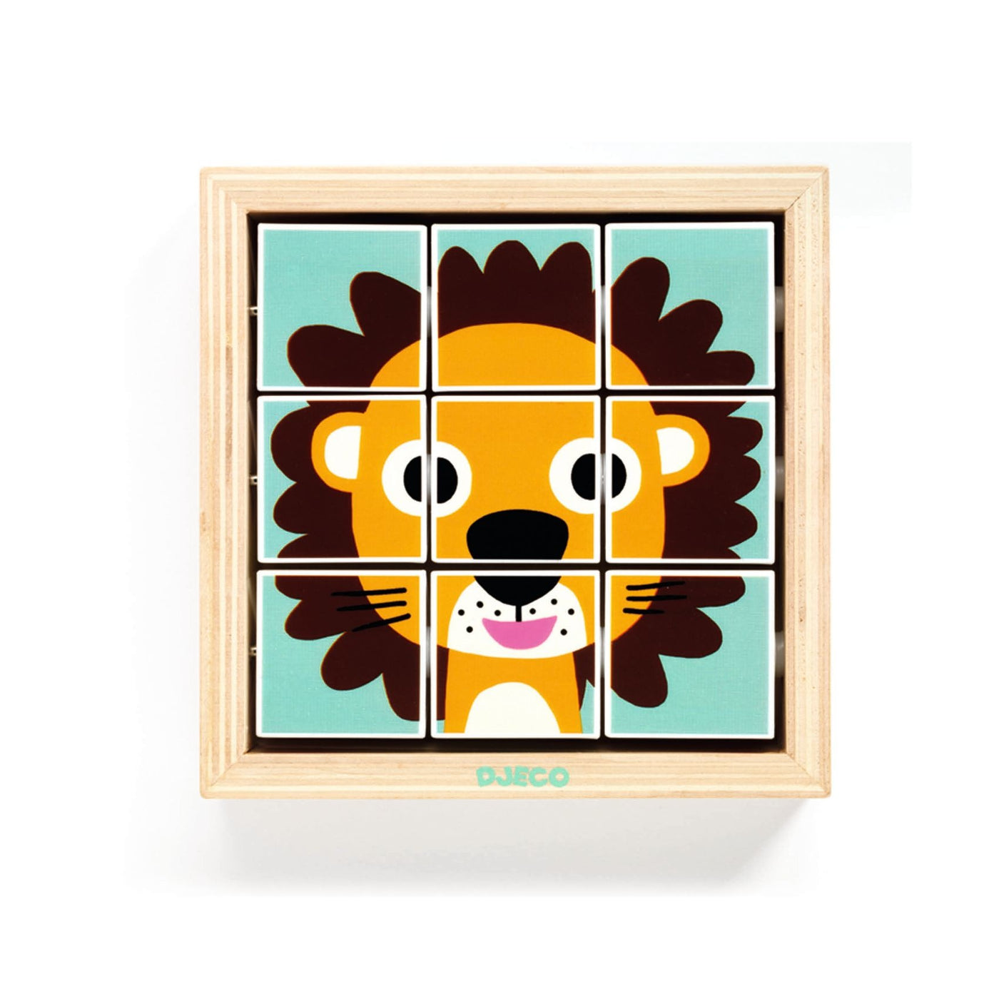 Blokpuzzel - Tournanimo - Djeco +2jr