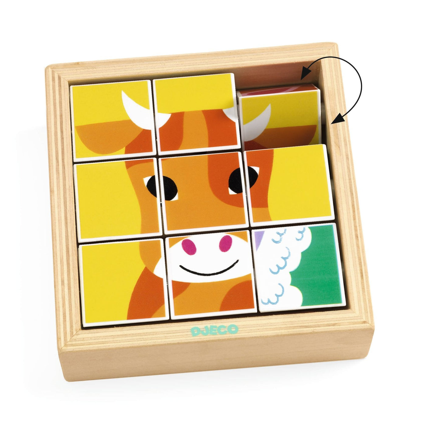 Blokpuzzel Animoroll Djeco +2jr