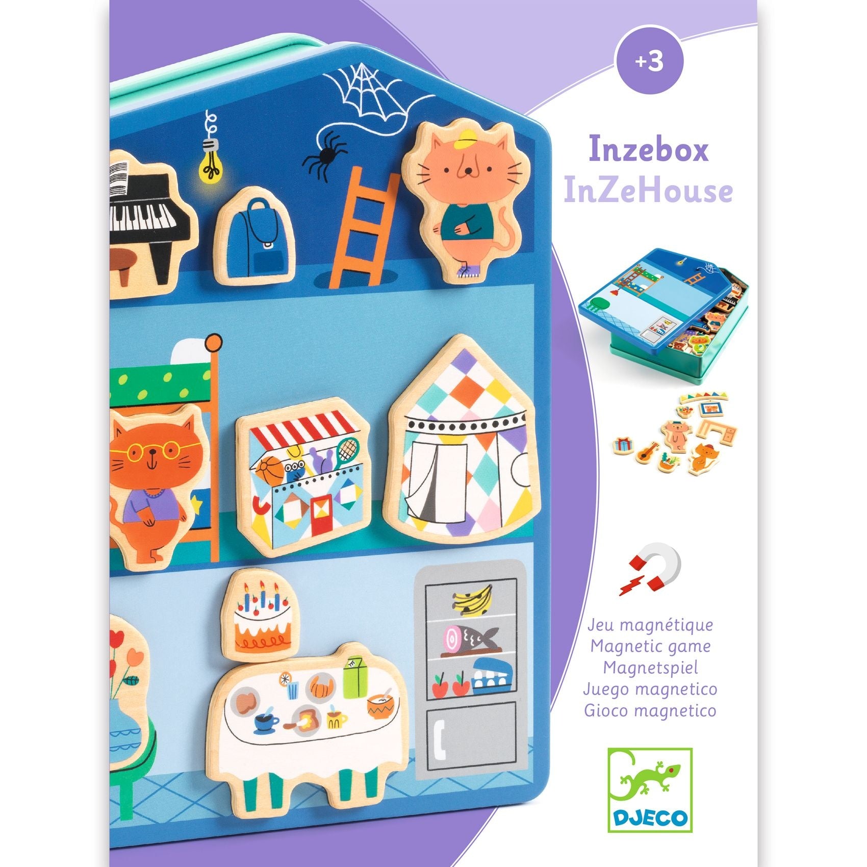 Djeco | InZeHouse Magnetisch Spel