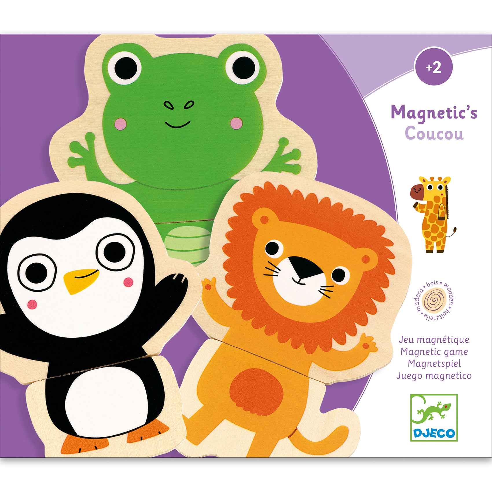 Djeco | Magneetic's Coucou - Magnetic Game