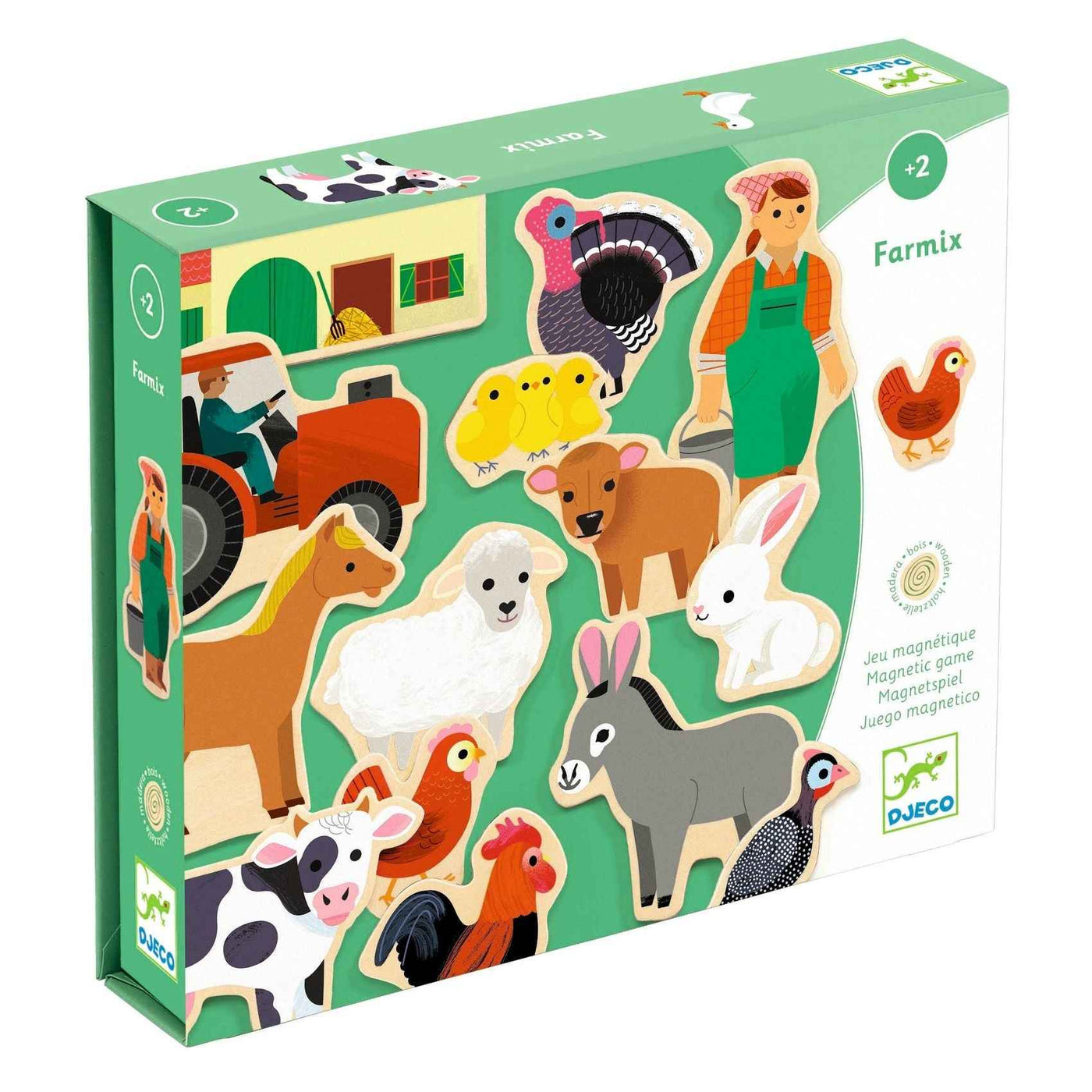Djeco Wooden Magnets Fermix