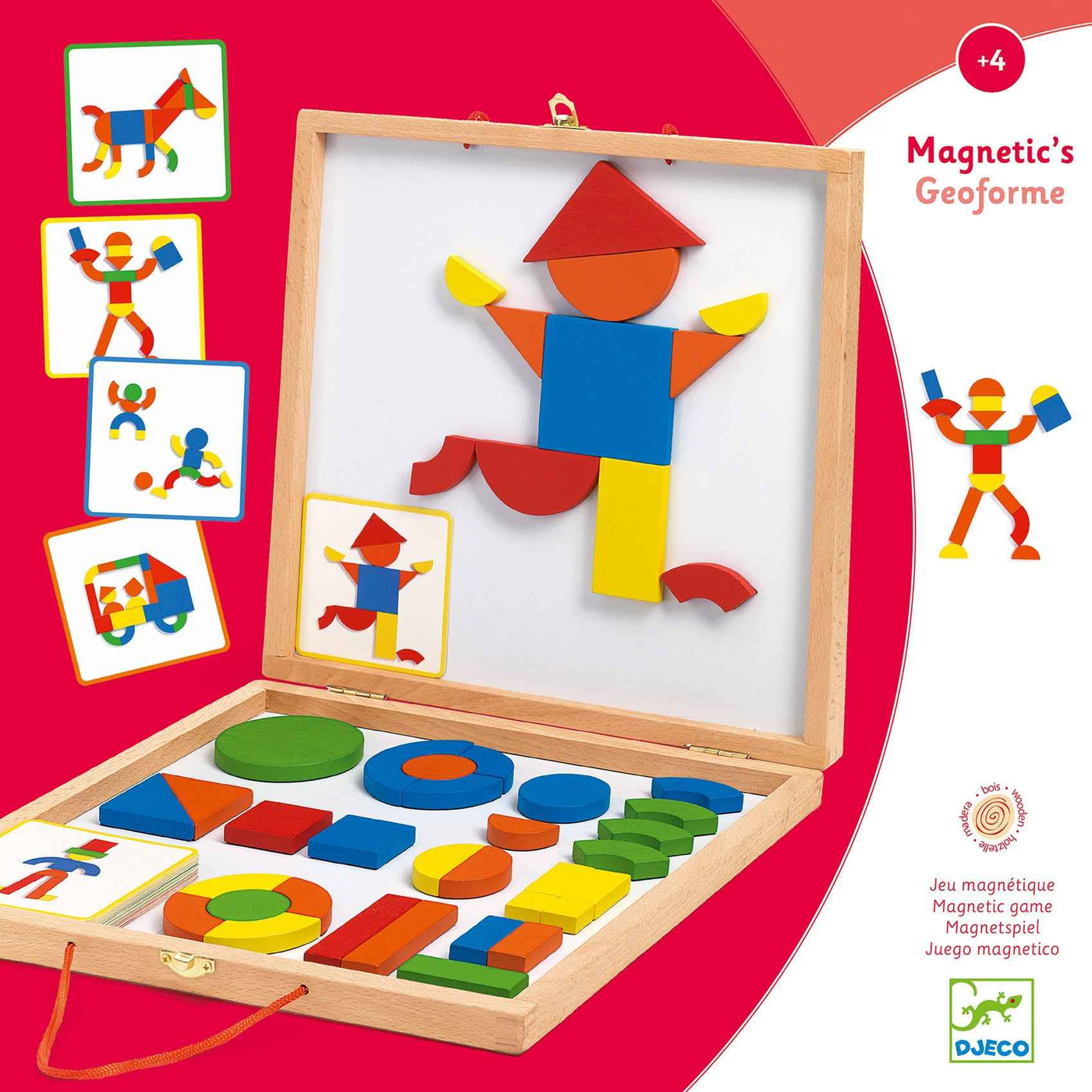 Djeco Geoform Magnetic Case