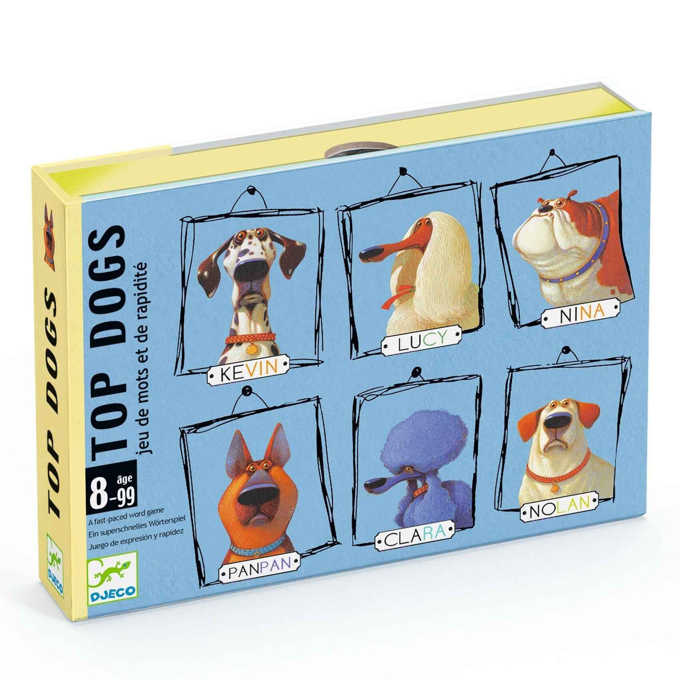 Djeco card game - Top Dogs word game ages 8+