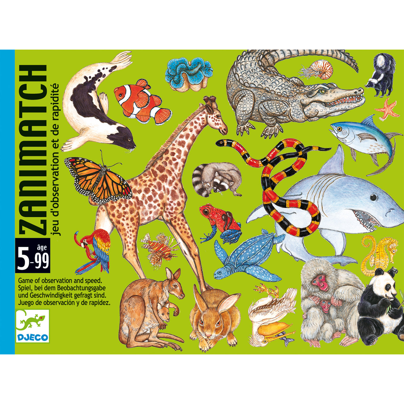 Djeco kaartspel Zanimatch +5jr