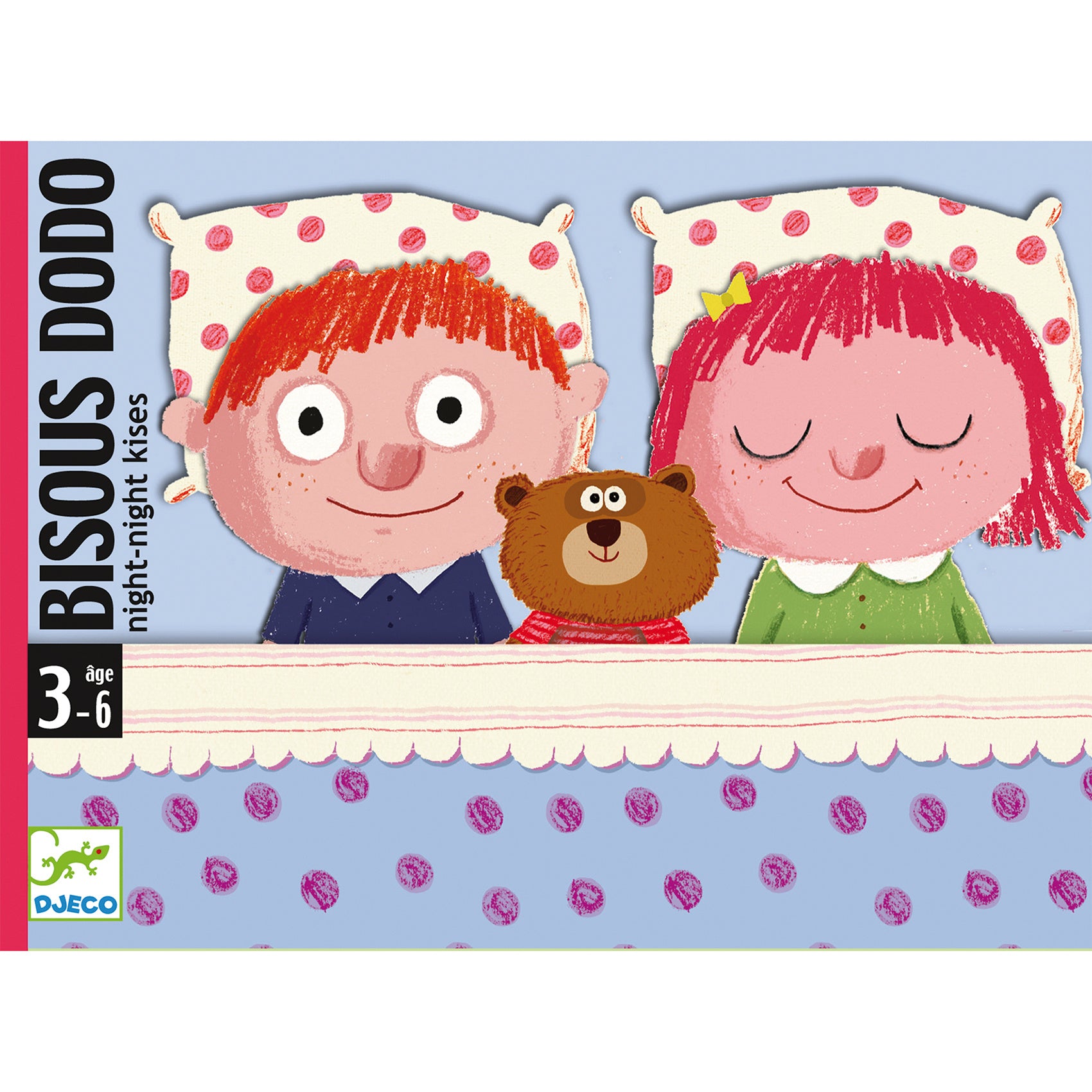 Kaartspel Bisous Dodo slaapkusjes - Djeco