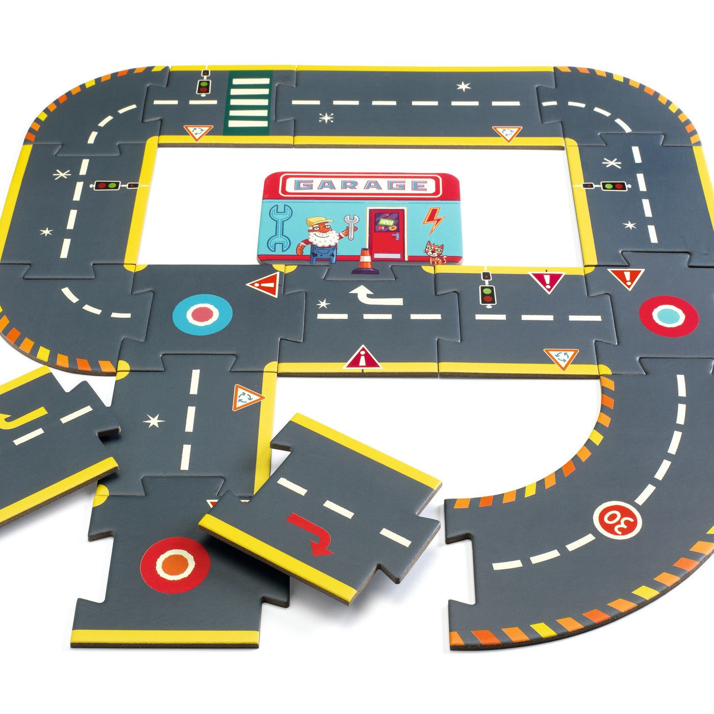 Djeco | Crazy Motors Circuitpuzzel 26 Stuks