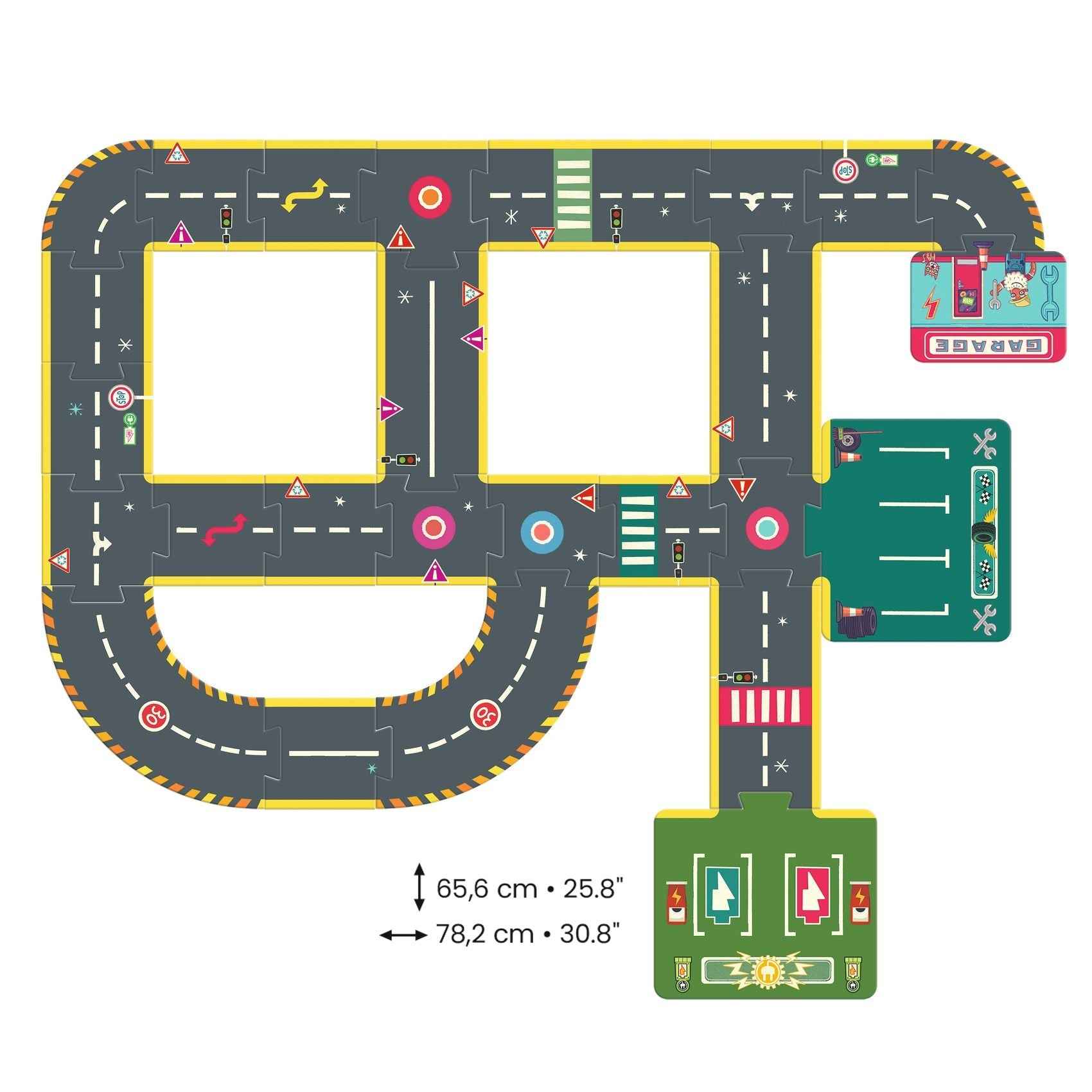 Djeco | Crazy Motors Circuitpuzzel 26 Stuks