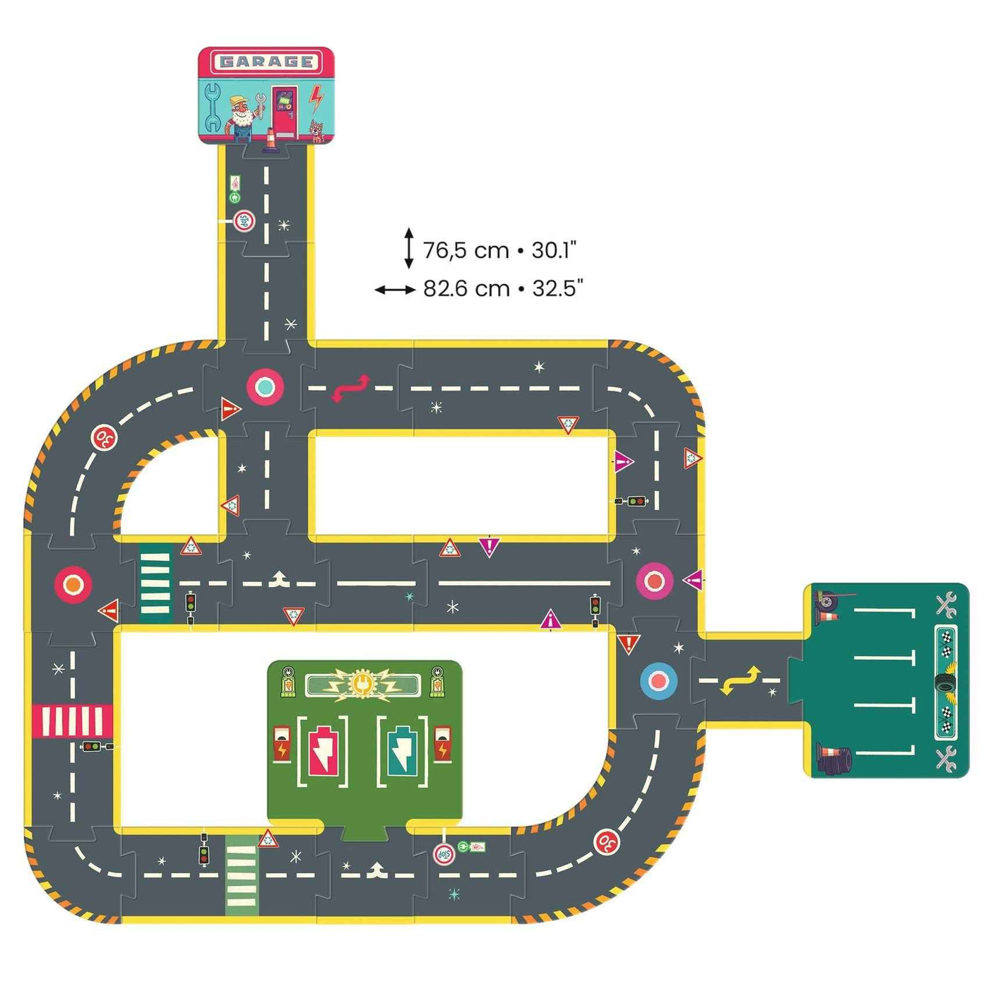 Djeco | Crazy Motors Circuitpuzzel 26 Stuks