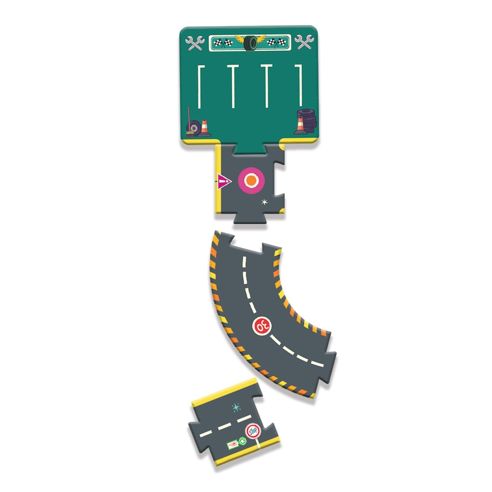 Djeco | Crazy Motors Circuitpuzzel 26 Stuks