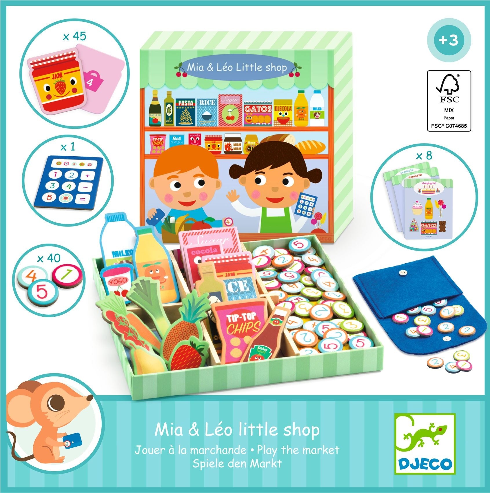 Djeco | Mia & Lio Little Shop