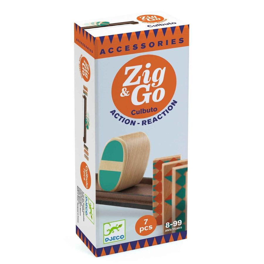 Djeco Zig & Go Chain Reaction Culbuto Game 7st