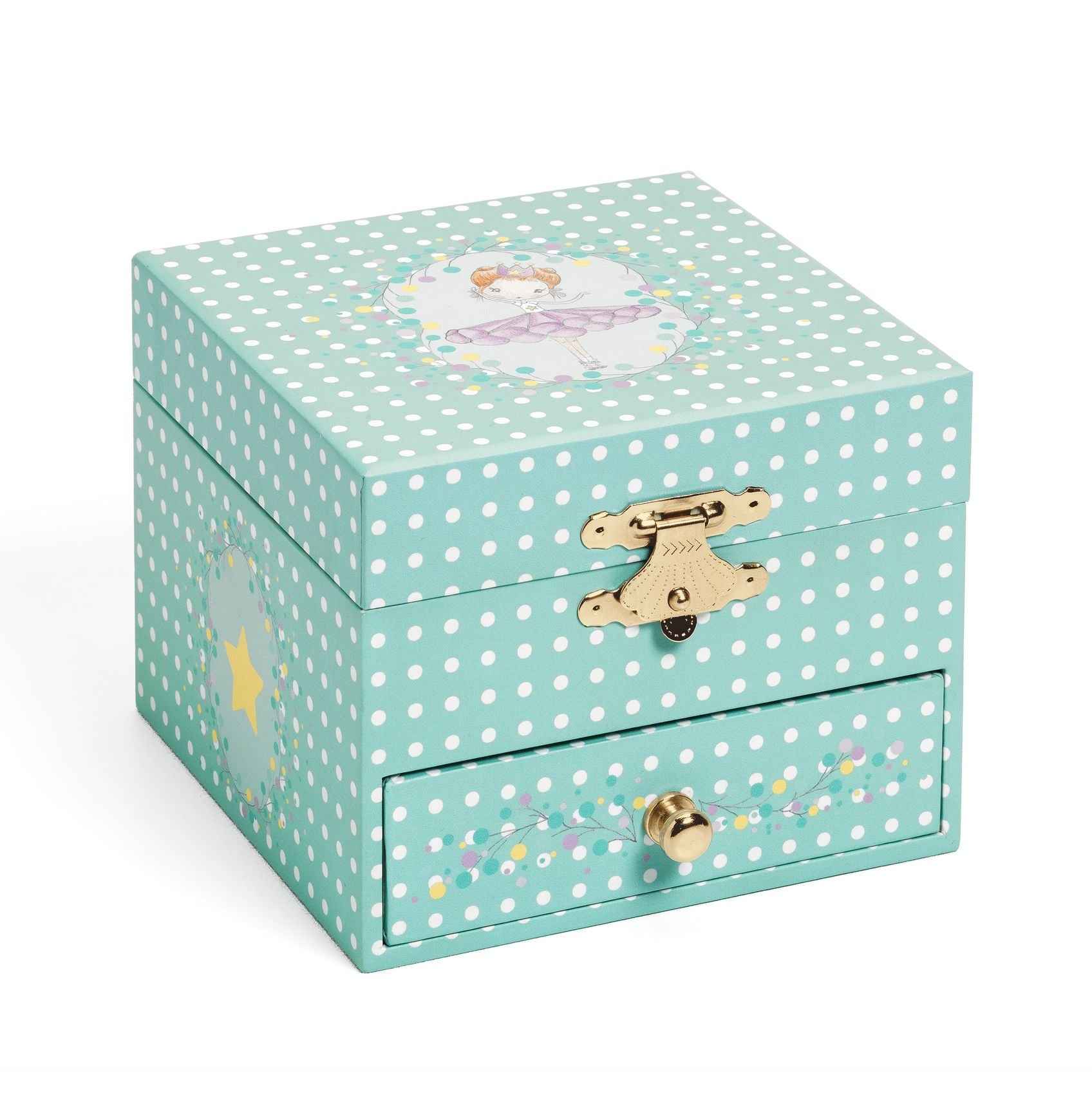 Djeco Mini Ballerina Jewelry Music Box