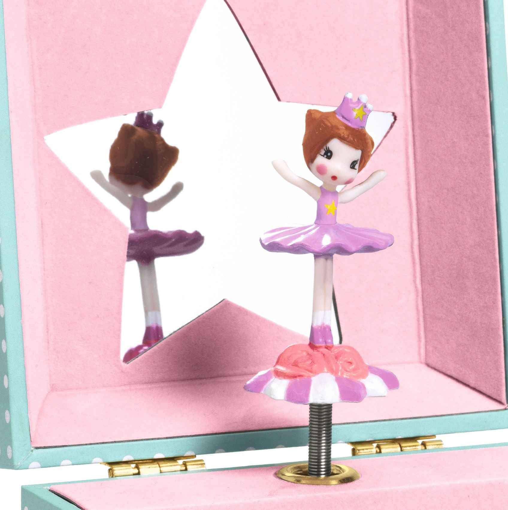 Djeco Mini Ballerina Jewelry Music Box
