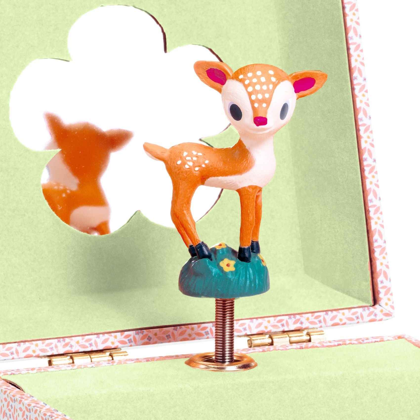 Djeco mini juwelendoos muziekdoosje Bambi