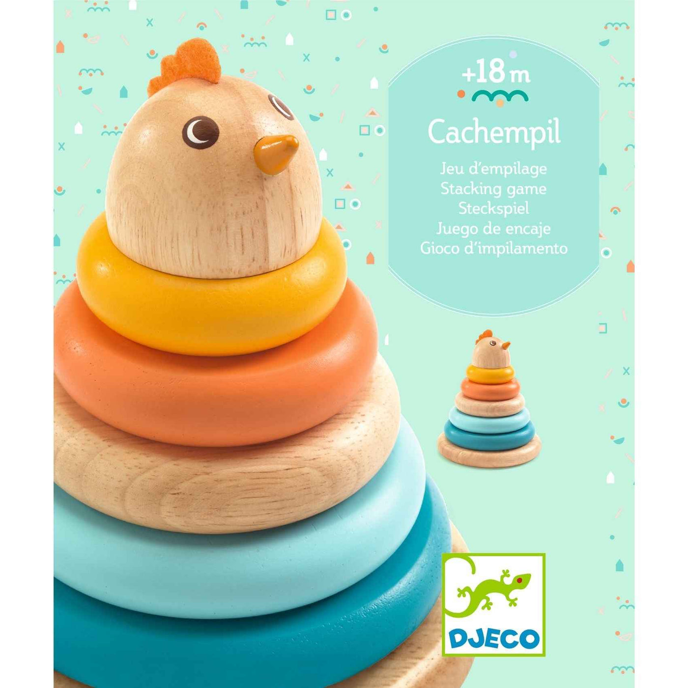Djeco | Cachempil - Stacking Game