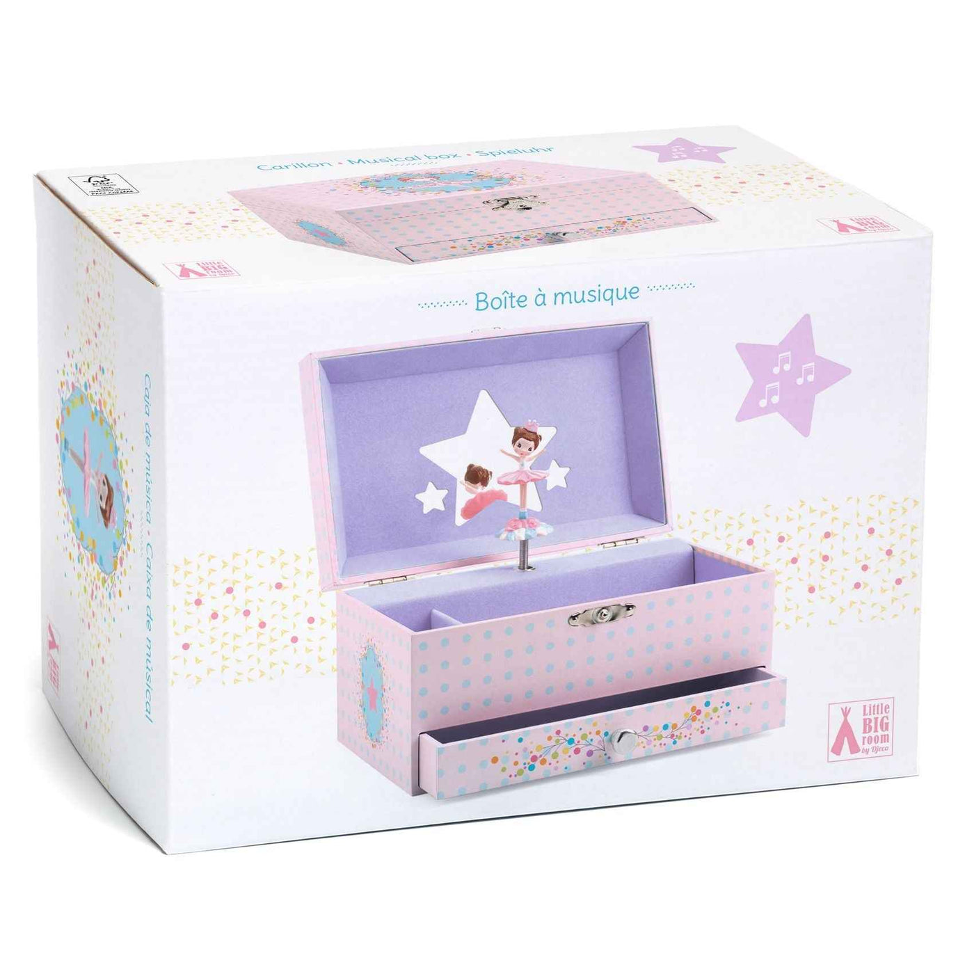 Djeco | Jewelry Box - Ballerina Music Box