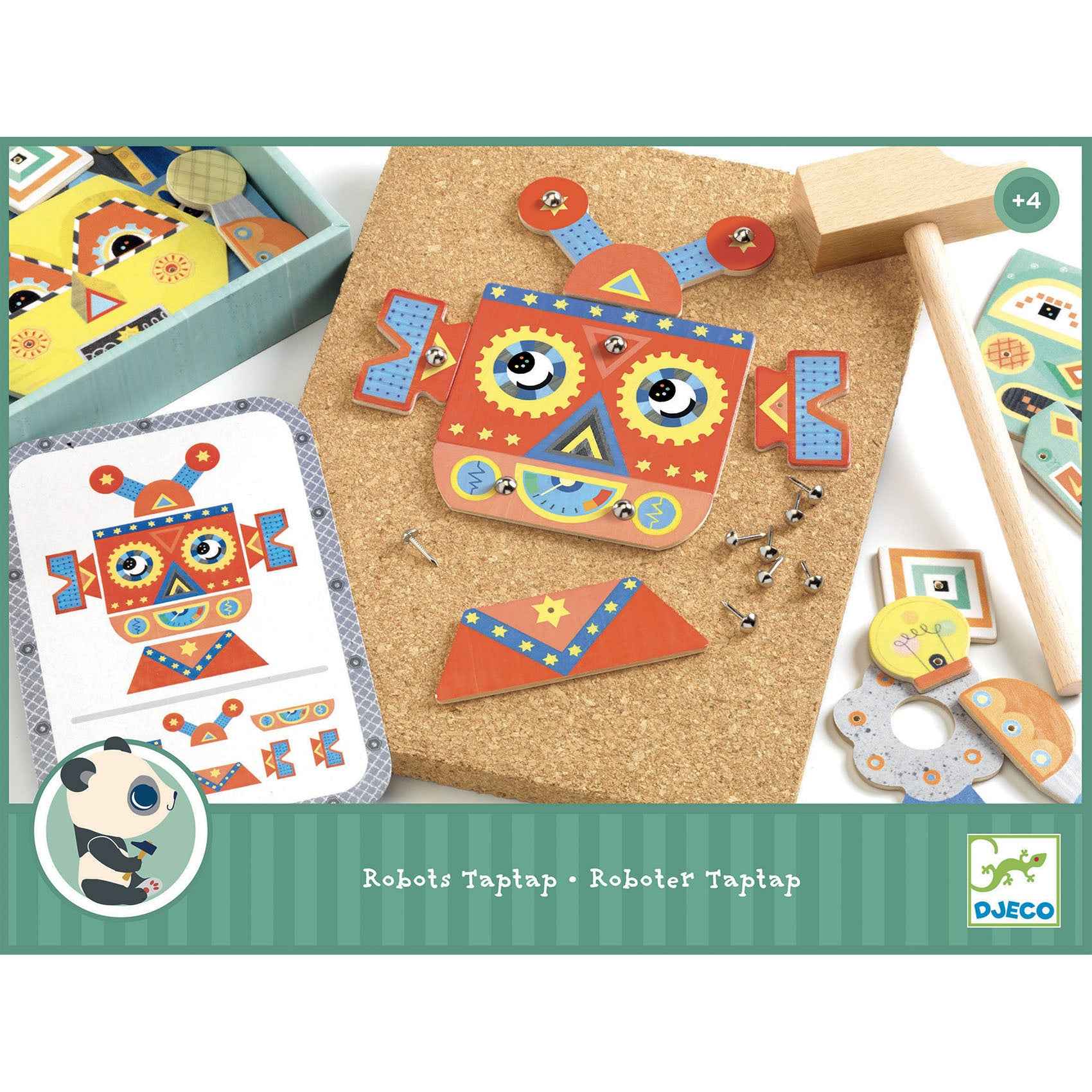 Djeco hamertje tik robots