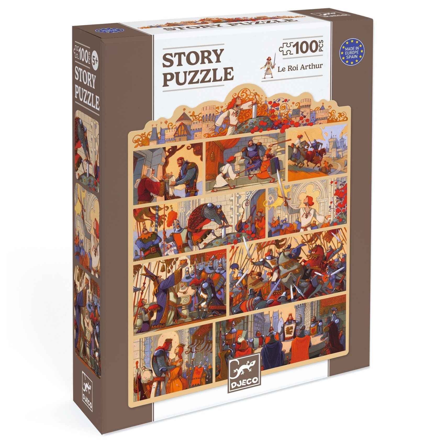 Djeco | King Arthur 100-Piece Puzzle