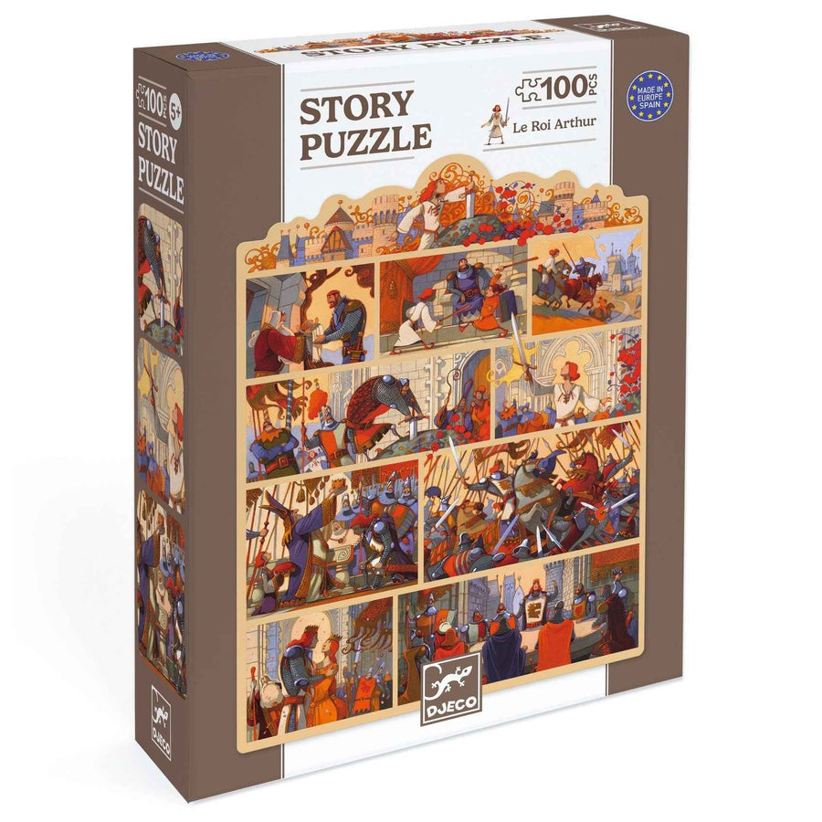 Djeco | Puzzel Koning Arthur 100 Stuks