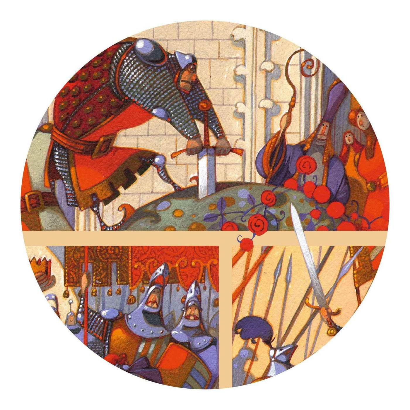Djeco | King Arthur 100-Piece Puzzle