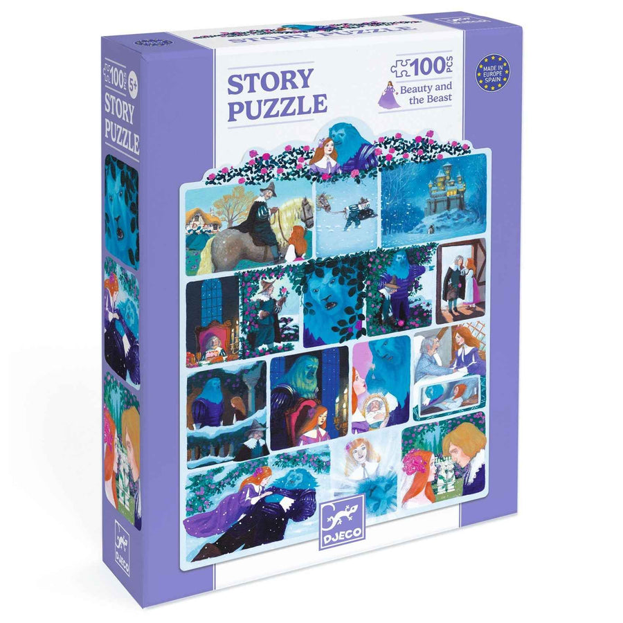 Djeco | Puzzel Belle en het Beest - 100 pcs
