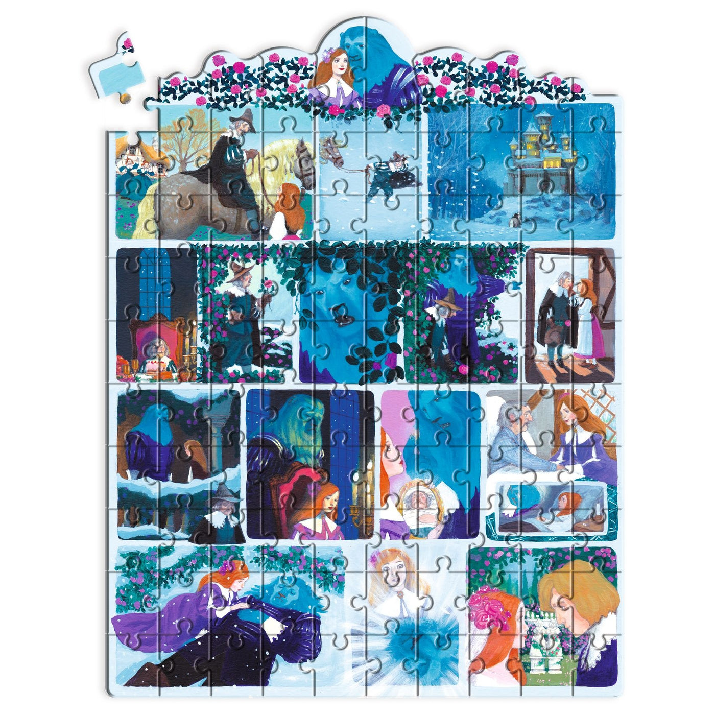 Djeco | Puzzel Belle en het Beest - 100 pcs