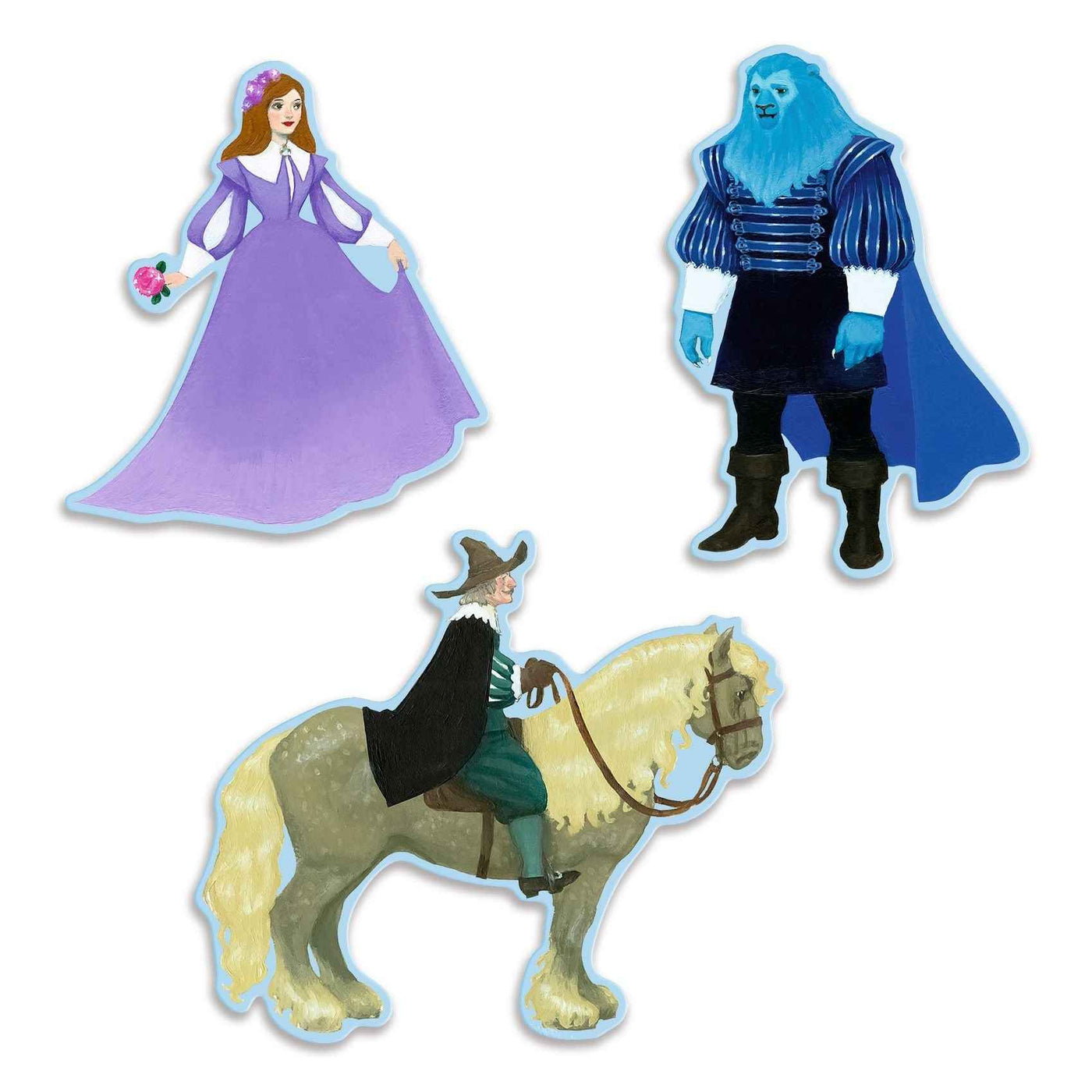 Djeco | Beauty and the Beast Puzzle - 100 pcs