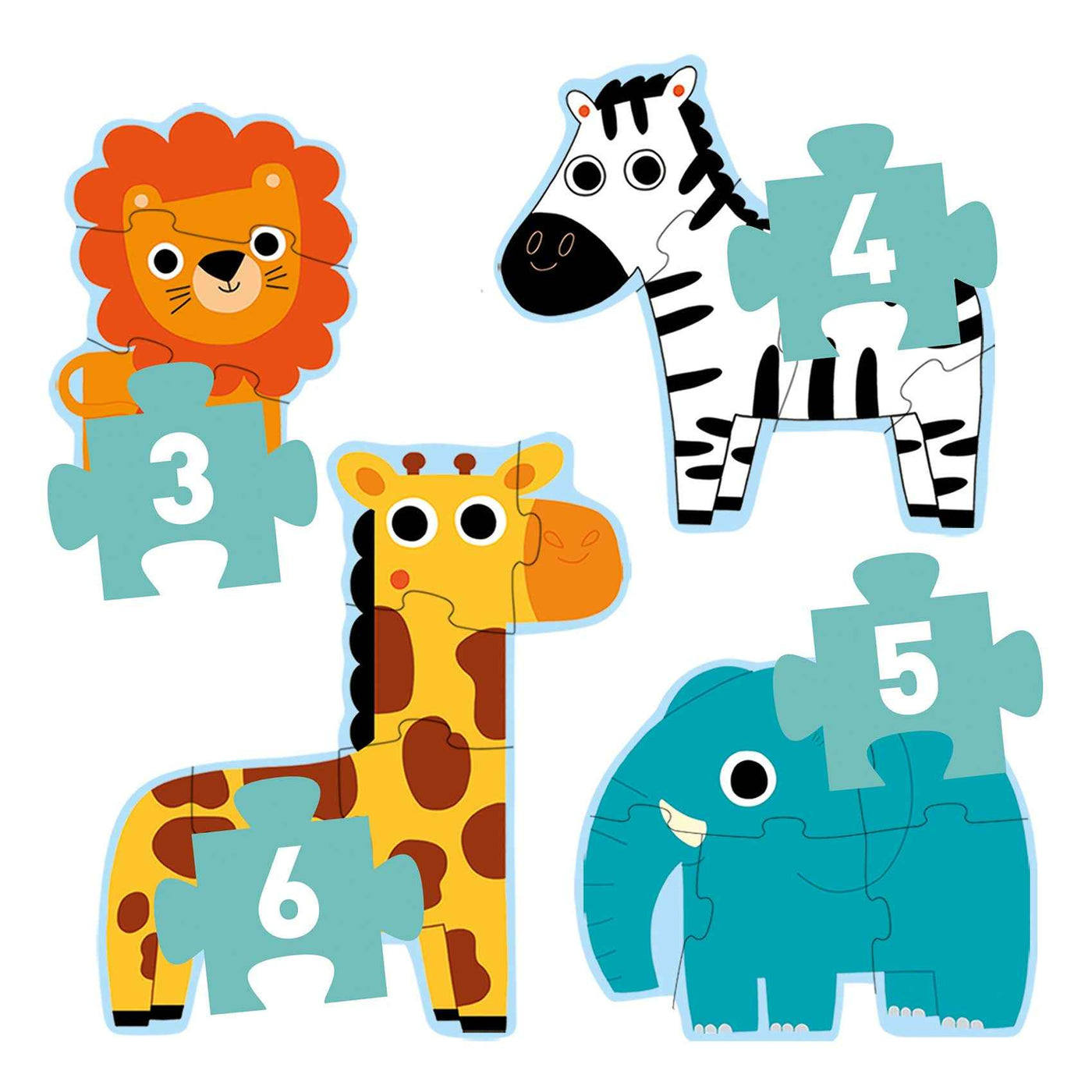 Djeco | Primo puzzel - In de Jungle