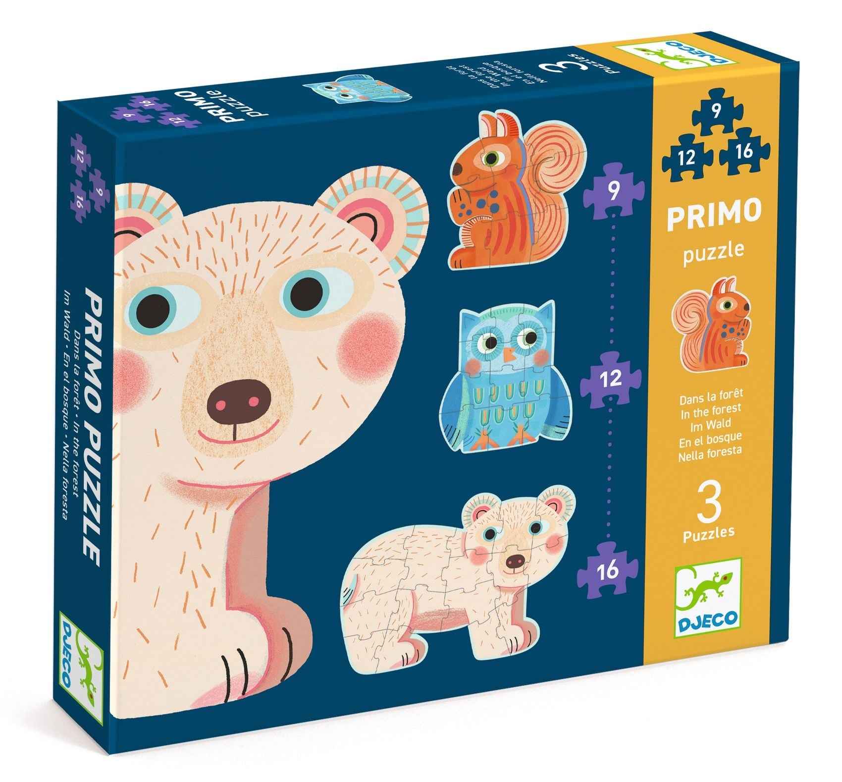 Djeco | Primo Puzzle - In the Forest