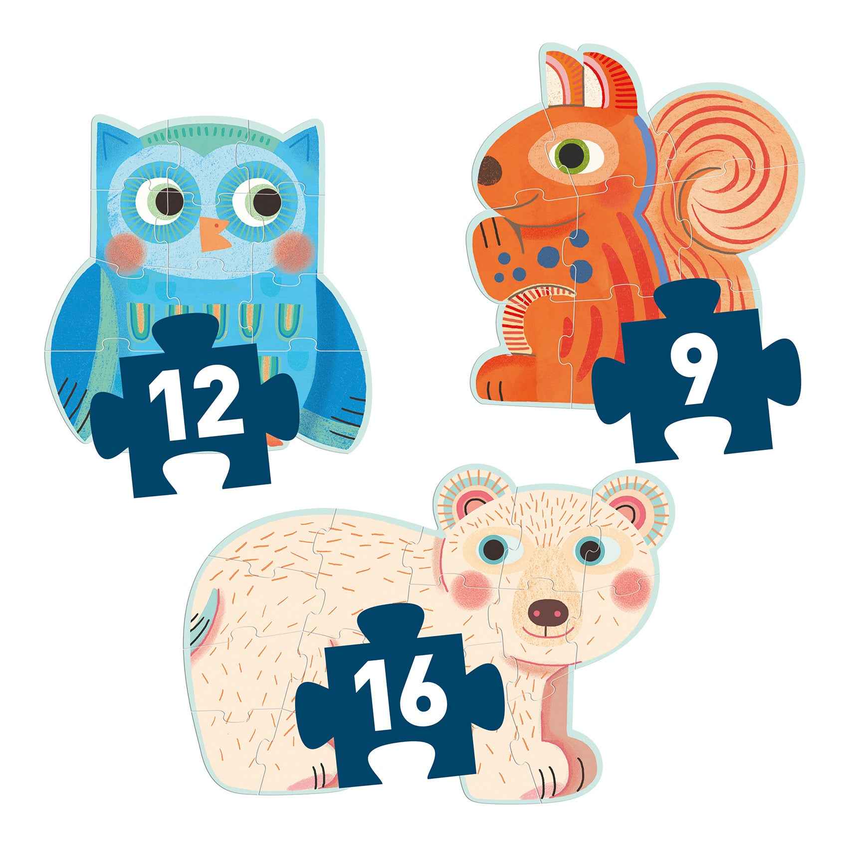 Djeco | Primo Puzzle - In the Forest