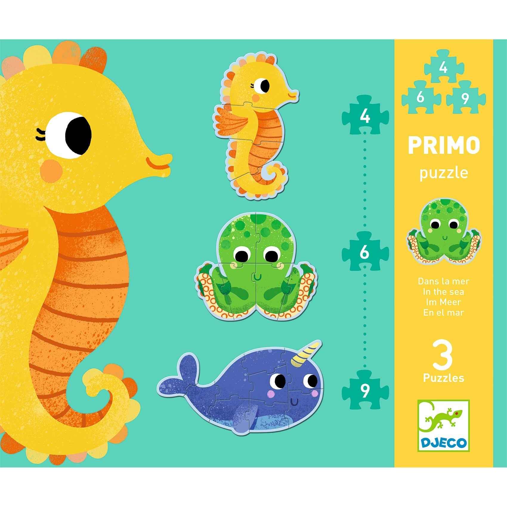 Djeco | Primo Puzzle - In the Sea