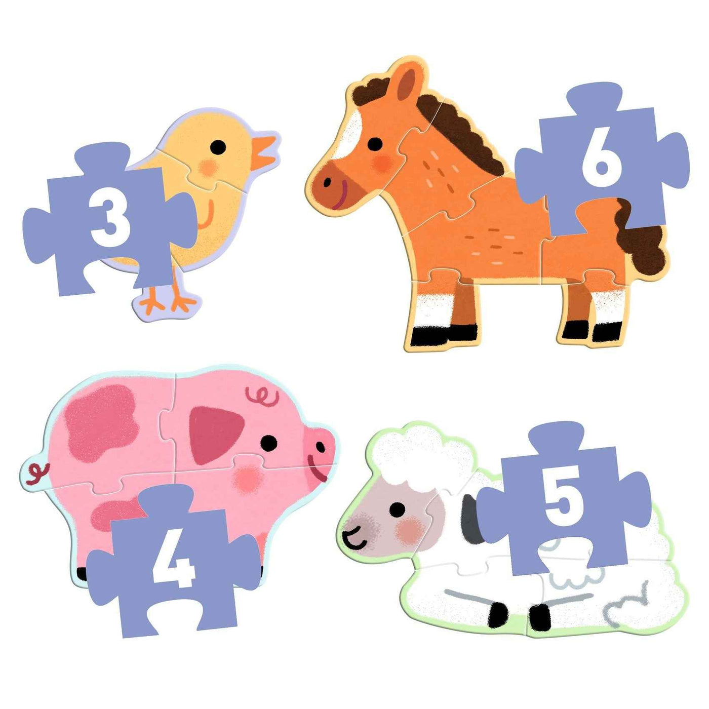 Djeco | Puzzel Primo Op De Boerderij