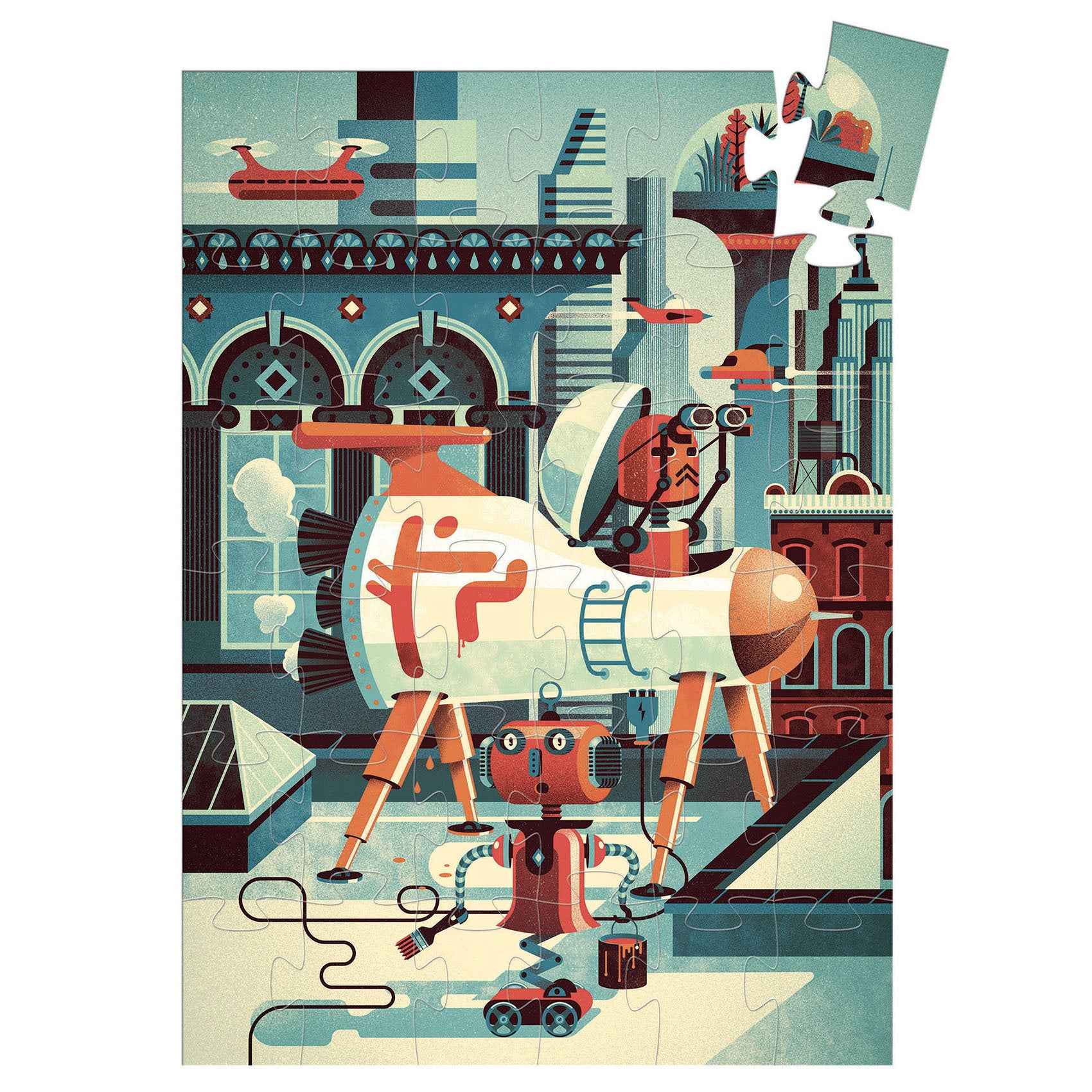Djeco Bob the Robot 36-piece puzzle