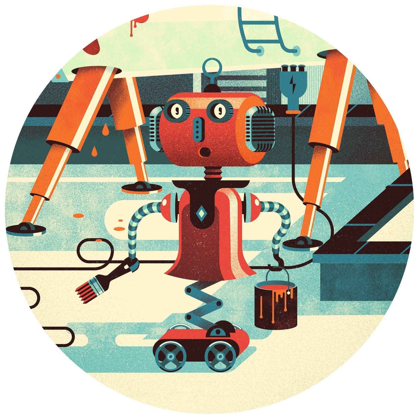 Djeco Bob the Robot 36-piece puzzle
