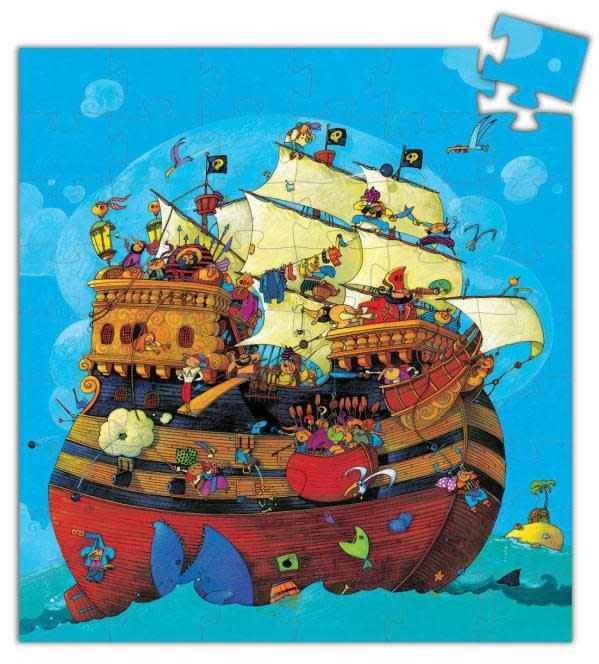 Djeco | Puzzel De Boot Van Barbarossa - 54 Stuks