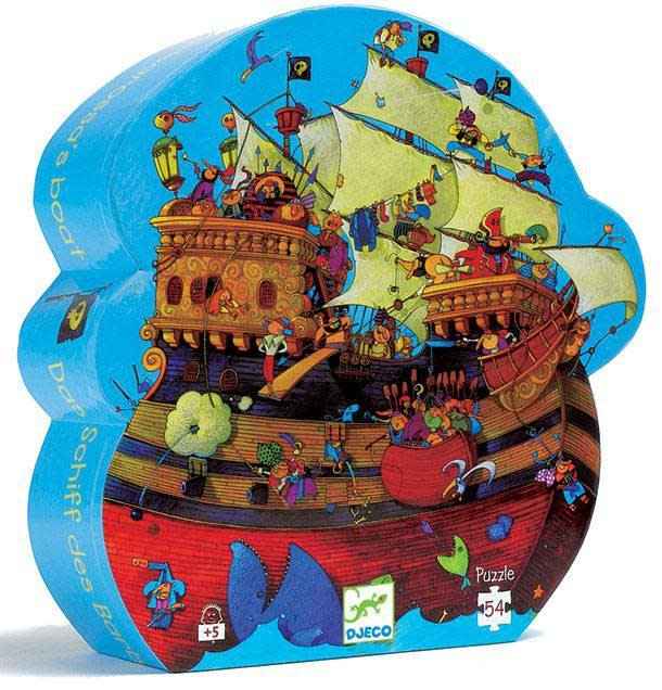 Djeco | Puzzel De Boot Van Barbarossa - 54 Stuks
