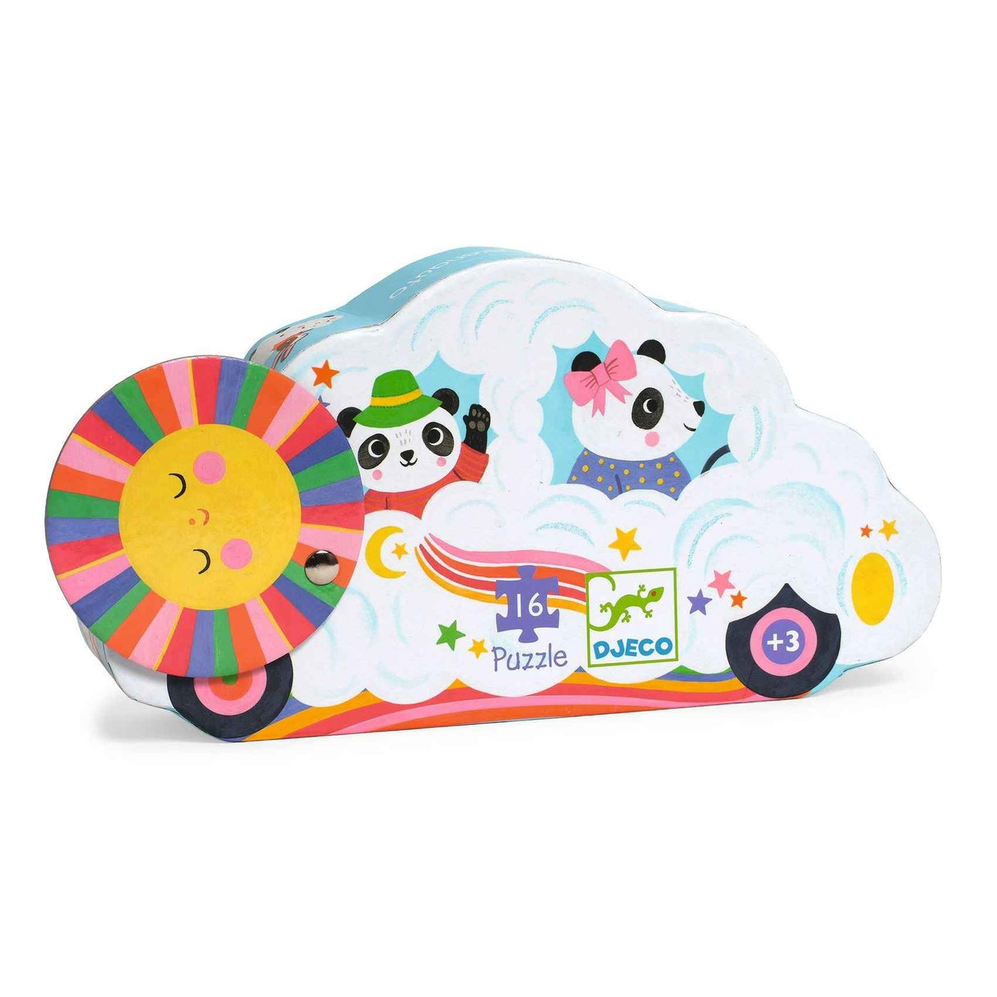 Djeco | 16-Piece Cloud Car Puzzle