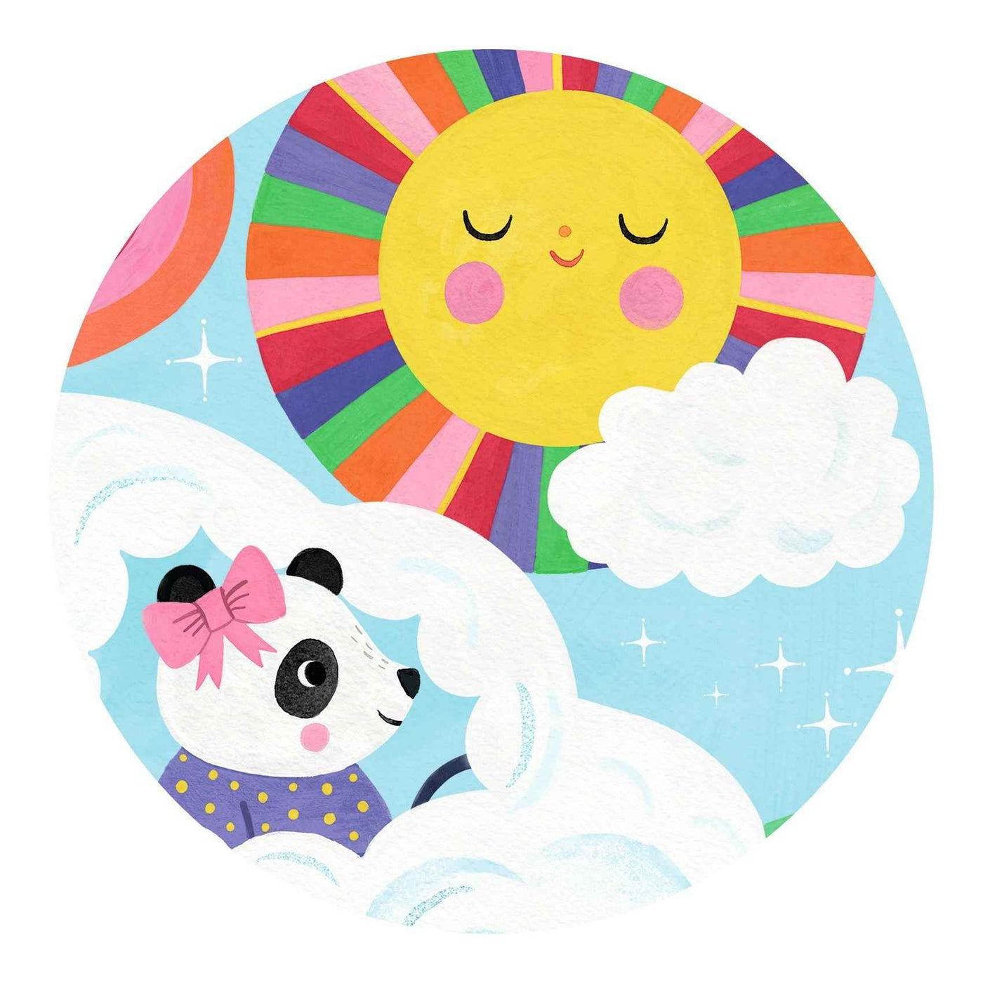 Djeco | 16-piece Cloud Car Puzzle
