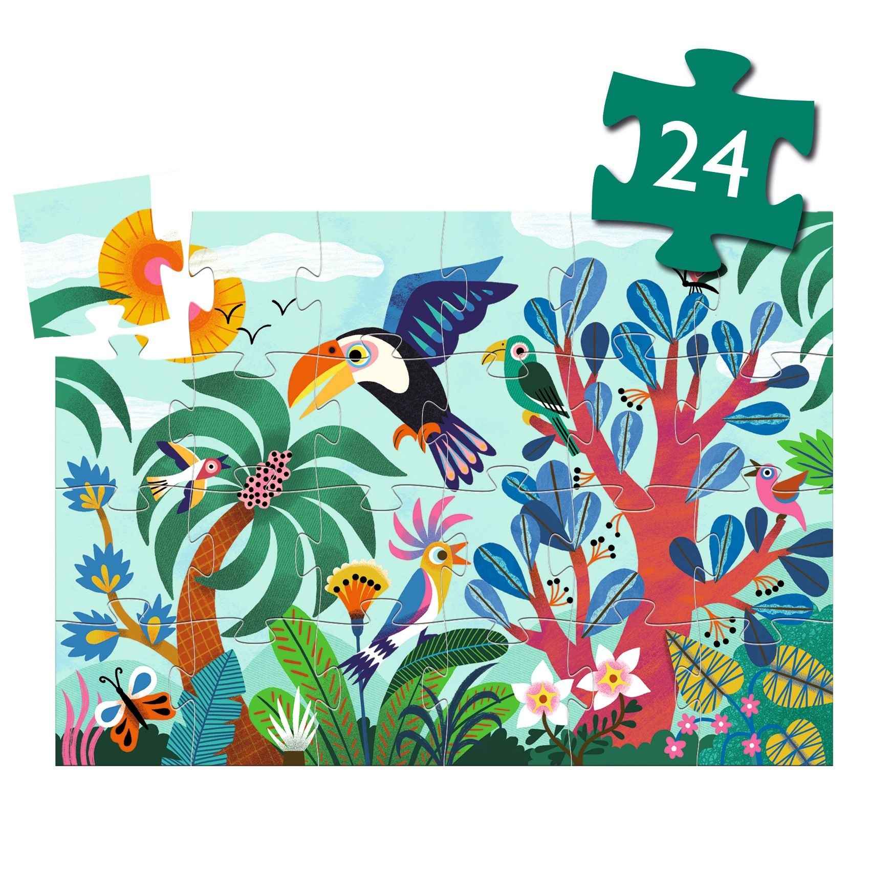Djeco Coco the Toucan 24-piece puzzle