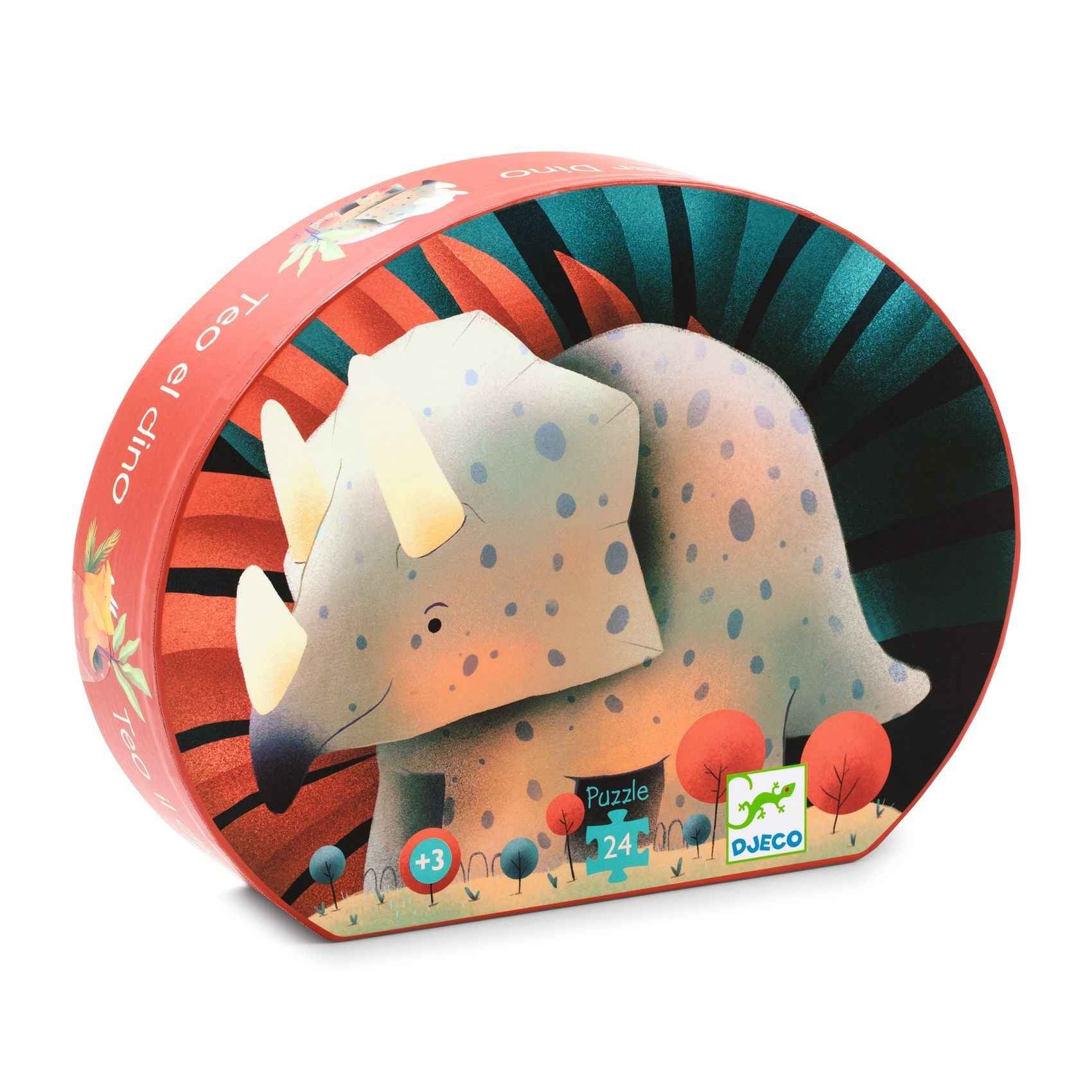 Djeco Teo the Dinosaur 24-piece puzzle