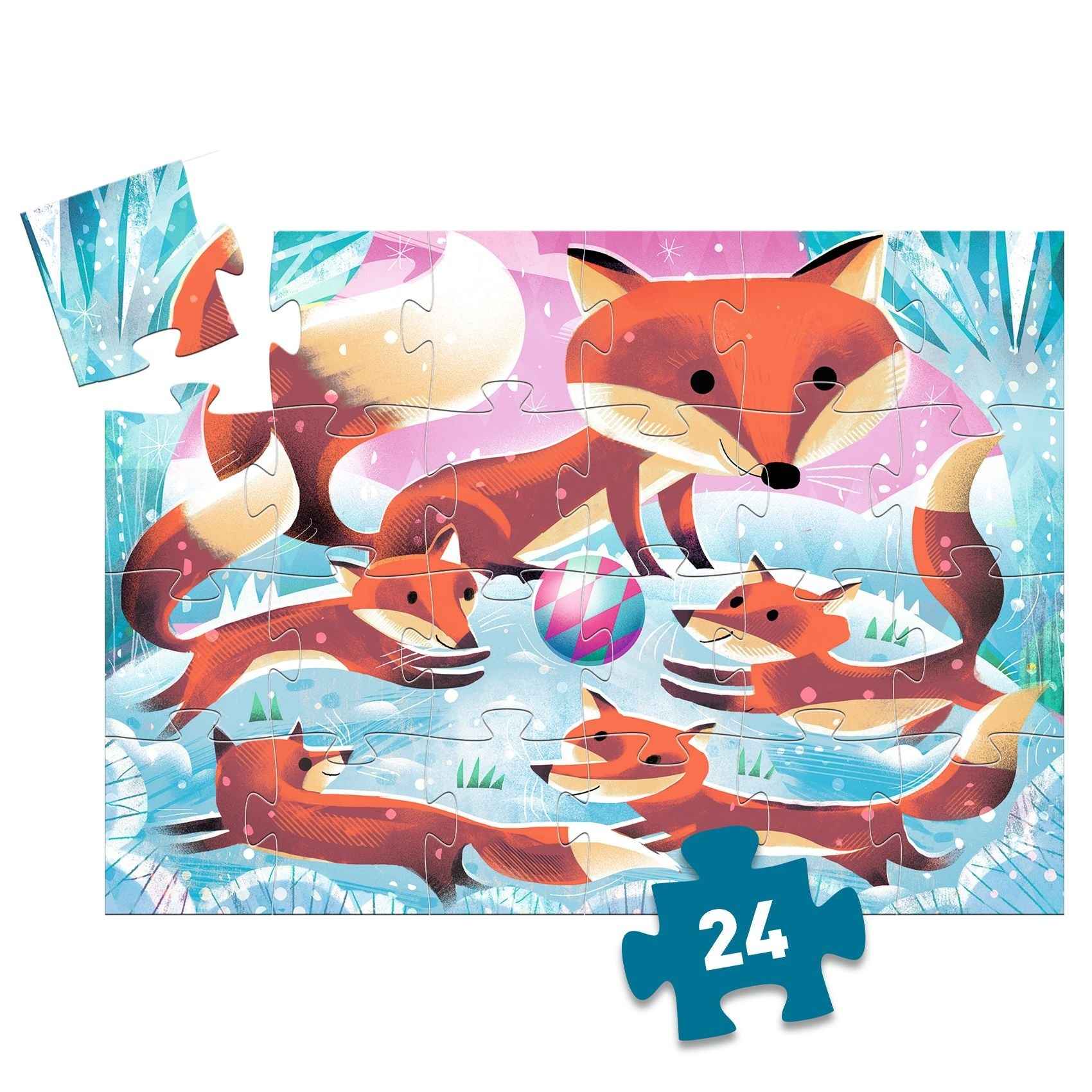 Djeco Ginger Little Fox 24-piece Puzzle
