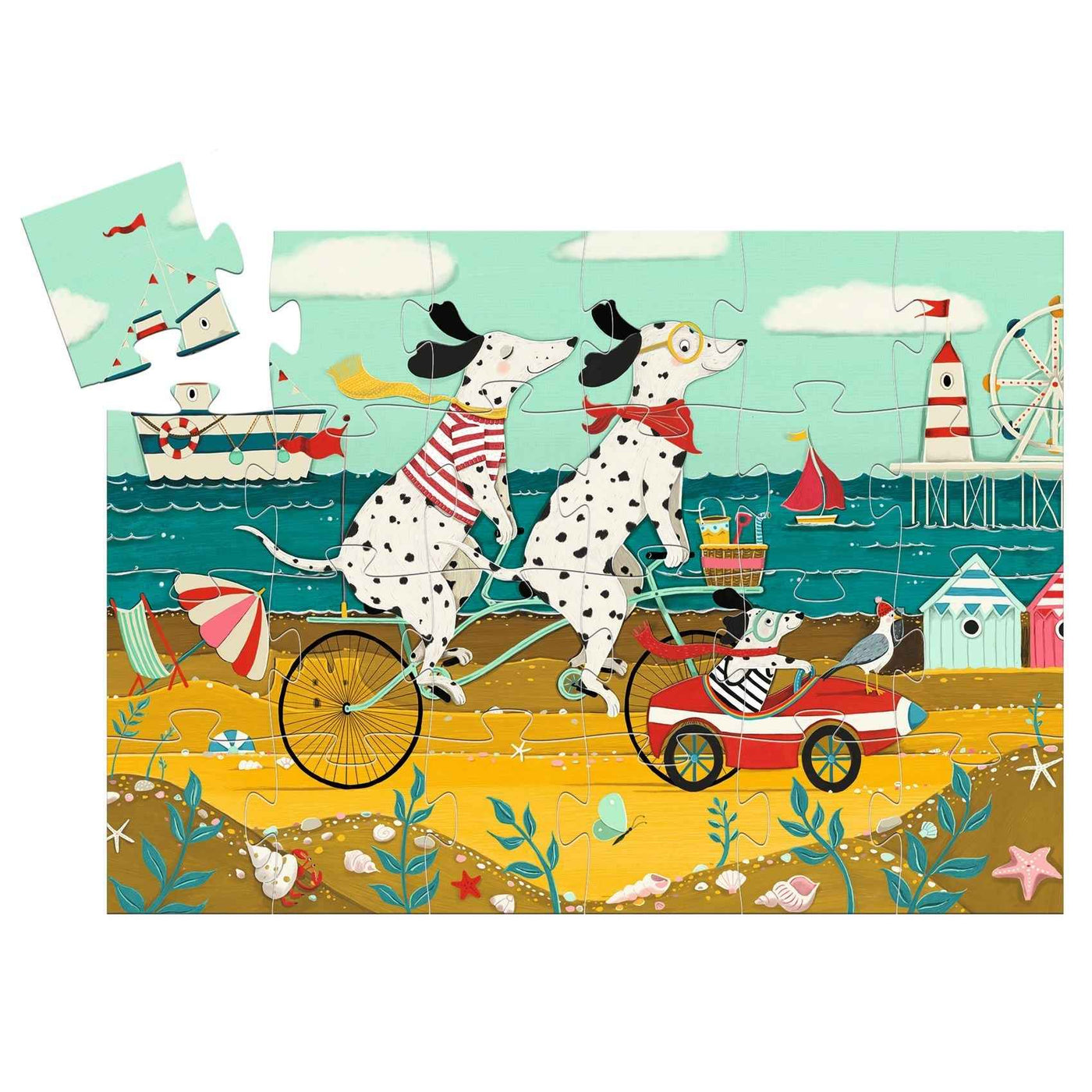 Djeco | Ollie the Dalmatian, 24 pieces