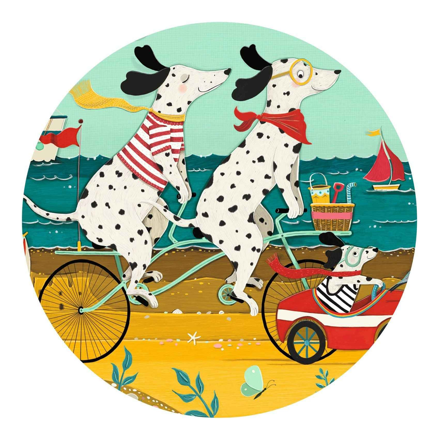 Djeco | Ollie the Dalmatian, 24 pieces