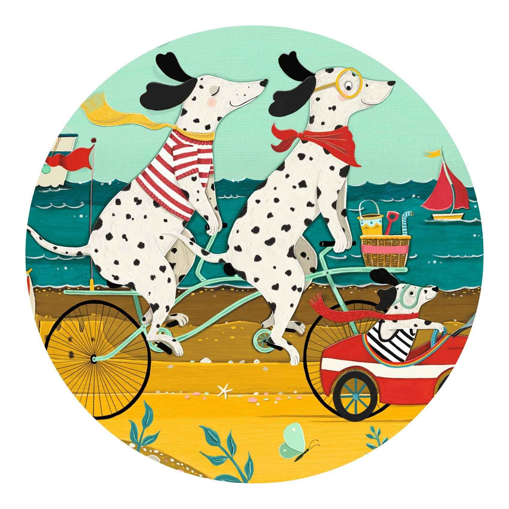 Djeco | Ollie the Dalmatian, 24 pieces