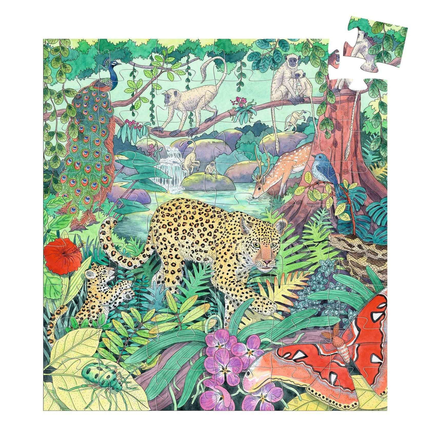 Djeco | Indian Jungle 54-Piece Puzzle